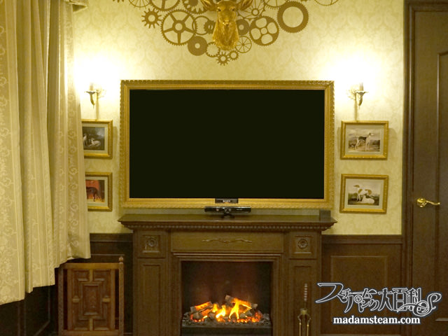 アンティークテレビ額