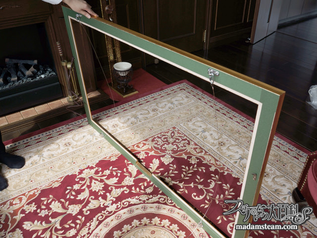 アンティークテレビ額