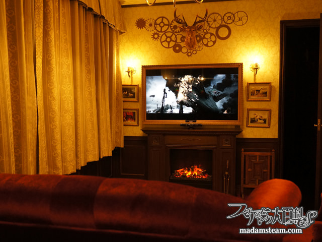 アンティークテレビ額