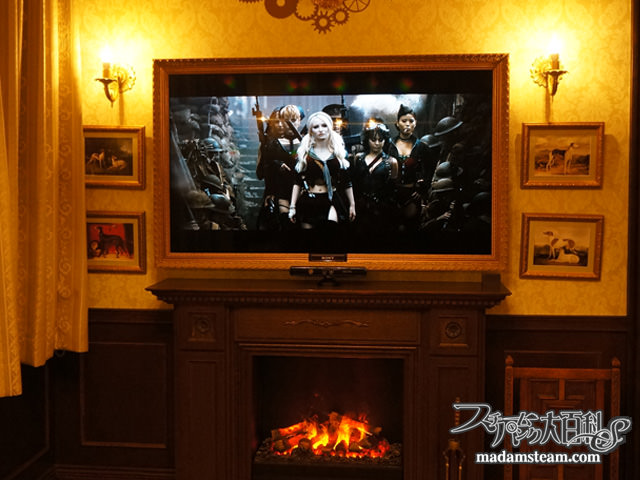 アンティークテレビ額