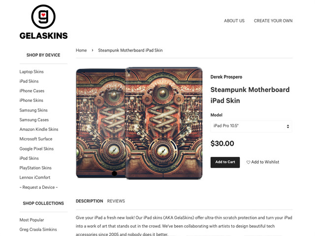 スチームパンクiPad