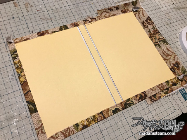 スチームパンク風ジブン手帳カバー