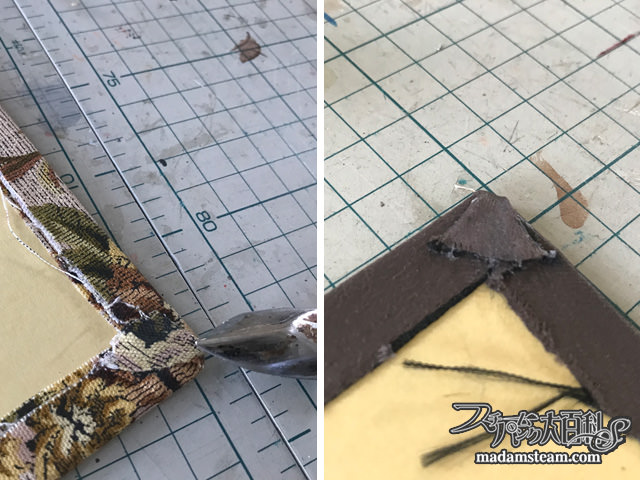 スチームパンク風ジブン手帳カバー