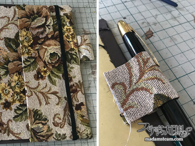 スチームパンク風ジブン手帳カバー