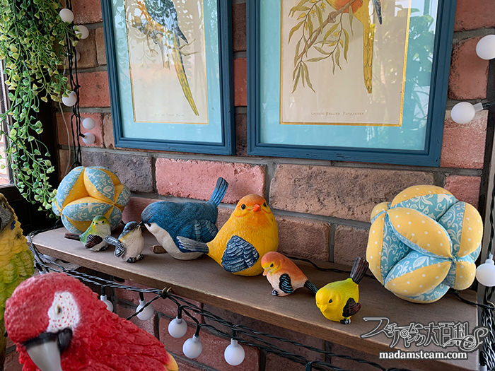 リアルな鳥のレジンフィギュアコレクション